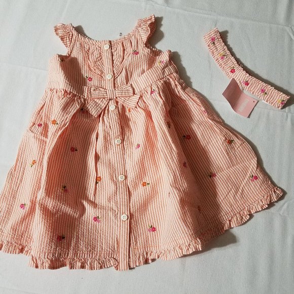 Gymboree Baby Lioness 12-18 month Dress & Headband NWT set - Picture 1 of 3